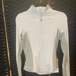Lululemon Throwback Shape Jacket Size8 White opal